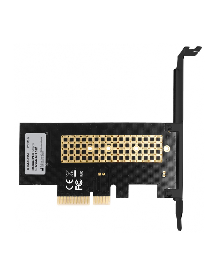 AXAGON KARTA ROZSZERZEŃ  PCIE X4, DYSK NVME M.2 SSD  (PCEM2N) główny