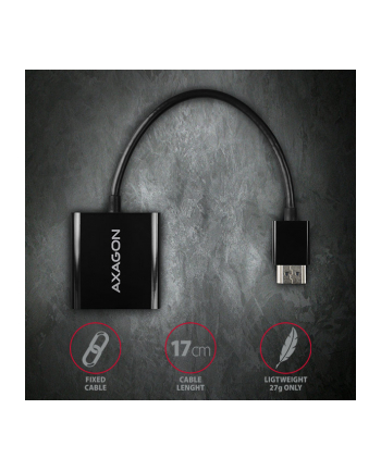 AXAGON ADAPTER  HDMI > VGA, FULLHD / WUXGA  ()