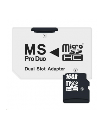 Connect IT Czytnik kart pamięci MS Pro Duo - 2xMicroSDHC (CI1138)