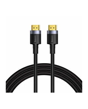 Baseus Kabel Hdmi 2.0 Cafule 4K 3D 2M Czarno-Szary (CADKLFF01)