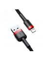 Baseus Kabel Lightning 2.4A 1M RD+BLACK CALKLF-B19 - nr 21