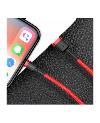 Baseus Kabel Kevlar Lightning 1.5A 2M CALKLF-C09 RED nr 2