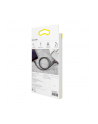 Baseus Cafule Cable wytrzymały nylonowy kabel przewód USB / Lightning QC3.0 2A 3M czarno-czerwony (CALKLF-R91) - nr 15