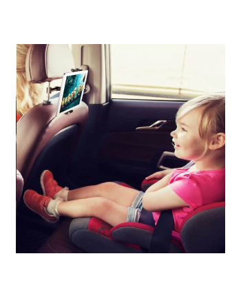 Baseus BACKSEAT VEHICLE HOLDER 4.0''-6.5'' NA ZAGŁÓWEK CZARNY (SUHZ-A01) nr 1