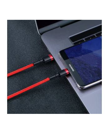 Baseus Kabel USB-C Cafule 2m Czerwony (CATKLF-H09)