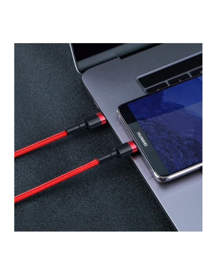 Baseus Kabel USB-C Cafule 2m Czerwony (CATKLF-H09) główny