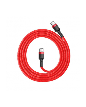 Baseus Kabel USB-C Cafule 2m Czerwony (CATKLF-H09)