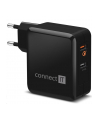 Connect IT 2x USB (3,4A) QC 3.0 (CWC-3010-BK) Czarna - nr 1