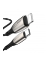 Baseus Cafule Cable wytrzymały nylonowy kabel przewód USB / Lightning QC3.0 2A 3M czarno-złoty (CALKLF-RV1) - nr 9