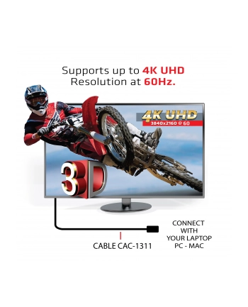 Club 3D Kabel HDMI 4K 1m (CAC-1311)