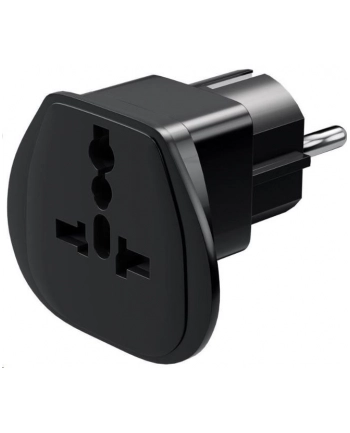 Pro Travel adapter to CEE7/7 - Black (4040849940286) nr 1