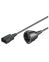 Goobay Kabel Przedłużający Do Ups Iec C14 Schuko (Type F, Cee 7/7) 1,5M (55528) - nr 1