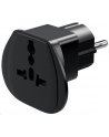 Pro Travel adapter to CEE7/7 - Black (4040849940286) - nr 1