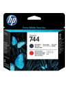 HP 744 Czerwony chromatyczny, Czarny matowy (F9J88A) - nr 10