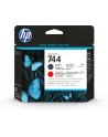 HP 744 Czerwony chromatyczny, Czarny matowy (F9J88A) - nr 9