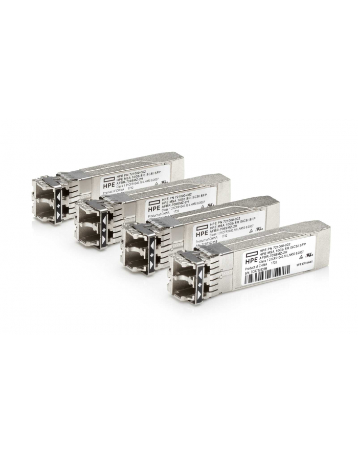 HPE  MSA 10GB SR ISCSI SFP 4PK XCVR (C8R25B) główny