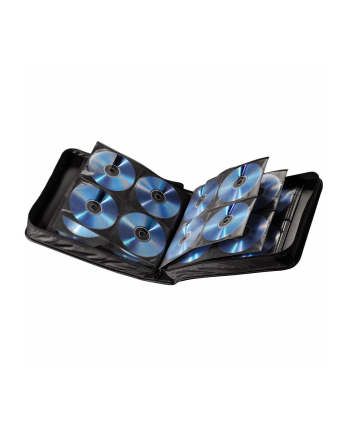 Hama CD Wallet Nylon 160, black (00033834)