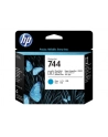 Hp 744 Błękitny, Czarny fotograficzny (F9J86A) - nr 1