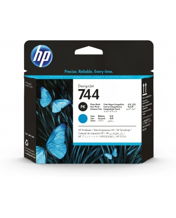 Hp 744 Błękitny, Czarny fotograficzny (F9J86A) nr 2