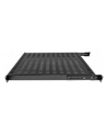 Intellinet Półka przeznaczona do montażu w szafie Rack 1U 600mm Czarny (712576) - nr 5