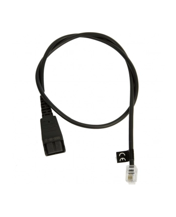 Jabra QD Cord to RJ10 straight 0,5m