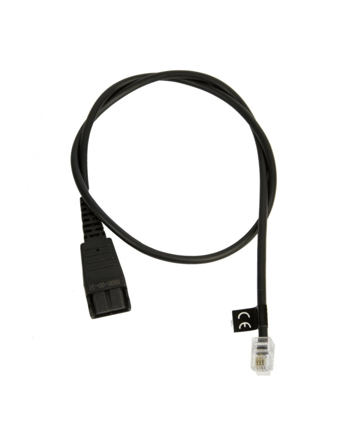 Jabra QD Cord to RJ10 straight 0,5m główny