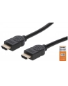 Manhattan Kabel Manhattan Manhattan Kabel HDMI Premium High Speed + Ethernet, 3m, černý (355353) - nr 12