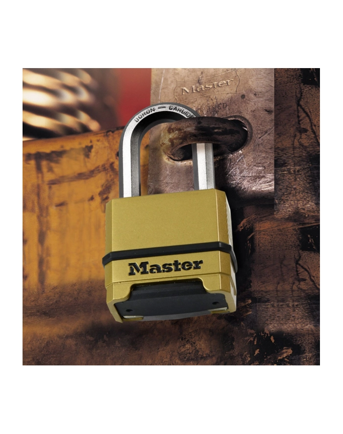 Master Lock Kłódka EXCELL cynkowana na szyfr 50mm BOR/OCT 9mm M175EURDLF główny
