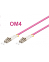 Lynx CS Patchcord światłowodowy  50/125 OM4 LC-LC 10m (DPX-50-LC/LC-OM4-10) - nr 1