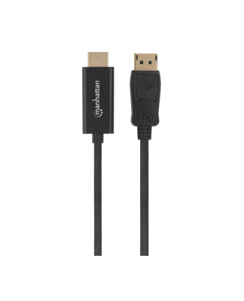 Manhattan DisplayPort HDMI, 3m, Czarny (153188)