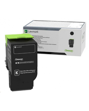 LEXMARK C240X10 - oryginalny toner, BLACK (CZARNY).