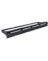 Intellinet Network Solutions Patch panel 19'' Blacnk 24 porty 1U Czarny (720427) - nr 1