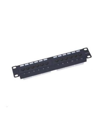 Lynx CS 10'' Patch panel 12port Cat5E UTP (LX12UC5E10IBK)