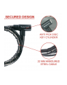 Zapięcie rowerowe MASTER LOCK QUANTUM 8115 30 mm 120 cm KLUCZYK czarne MasterLock MRL-8115EURDPS , MasterLock - nr 3