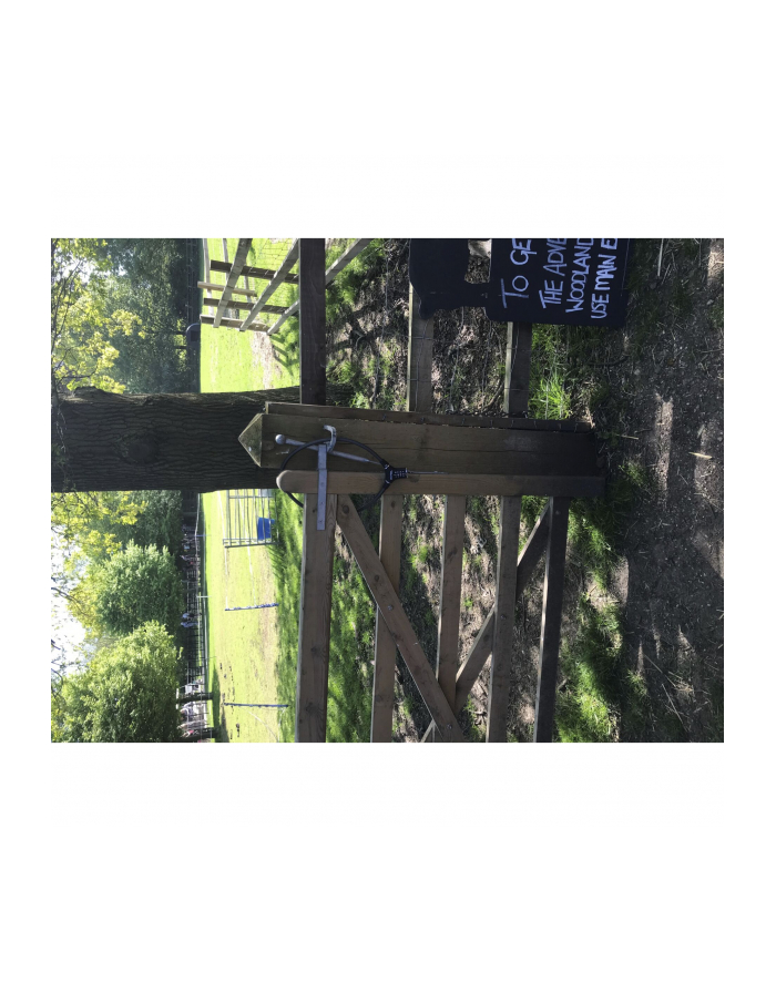 MasterLock Zapięcie Rowerowe Quantum 8229 12Mm X 90Cm Czarne główny