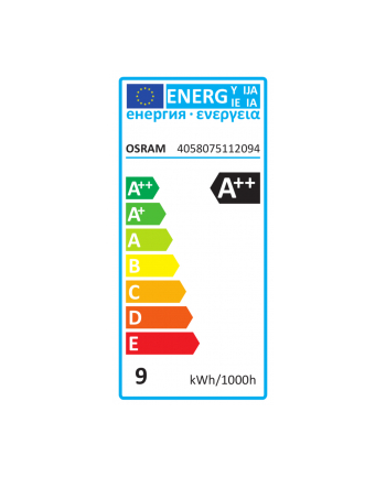 Osram  LEDSTAR CLASA 230V 8 5W 827 E27 DIM A 1055LM 2700K 15000H () 4058075112094