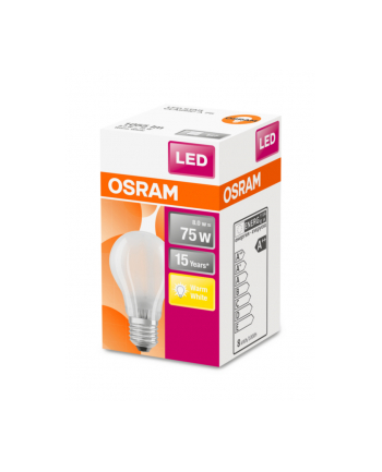 Osram Żarówka Led Star Cl A Gl Fr 75 Nondim 7.5W 827 E27 (Ledstarclaglfr75Nondim75W)