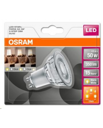 Ledvance Żarówka Osram Led Star+ Par16 36° 4W 827 Gu10 350Lm 2700K 15000H A+ Dim-3Step 4