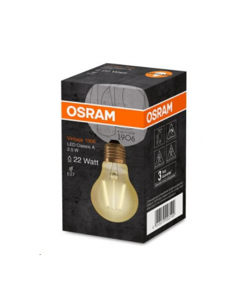 Osram LED Vintage 1906 CLAS A E27 (4058075293199)