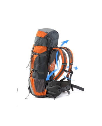 Naturehike Plecak Trekking 70L Nh70B070-B-Pomarańczowy