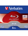 Płytki BD-RE VERBATIM BLU-RAY (RW) 5Pack Jewel 25GB  43615 - nr 11