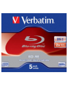 Płytki BD-RE VERBATIM BLU-RAY (RW) 5Pack Jewel 25GB  43615 - nr 5