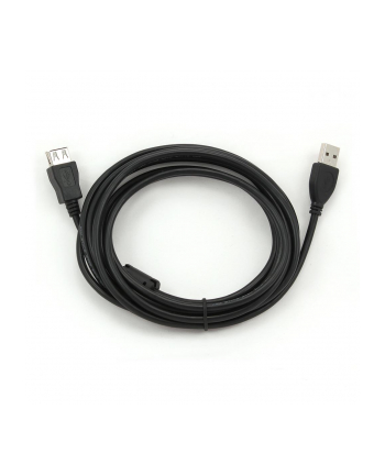 KABEL USB 2.0 A-A M/F 3M PRZEDŁUŻACZ FERRYT