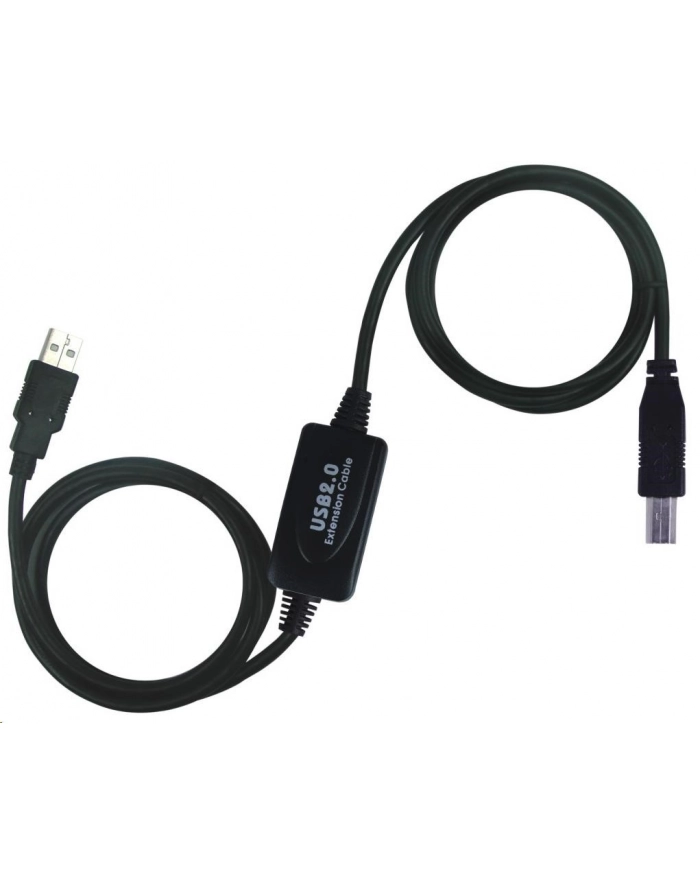 Premiumcord Kabel USB Premiumcord USB 2.0 A/M-B/M 20m (KU2REP20AB) główny