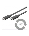 Kabel USB Premiumcord USB 3.1 konektor C/male - USB 3.1 C/male černý 0,5m - nr 3