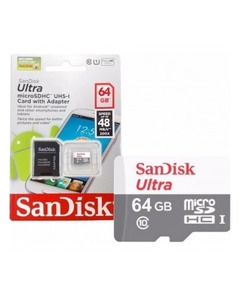 SanDisk Ultra Lite MicroSDXC 64 GB Class 10 UHS-I (SDSQUNR-064G-GN3MA) nr 1
