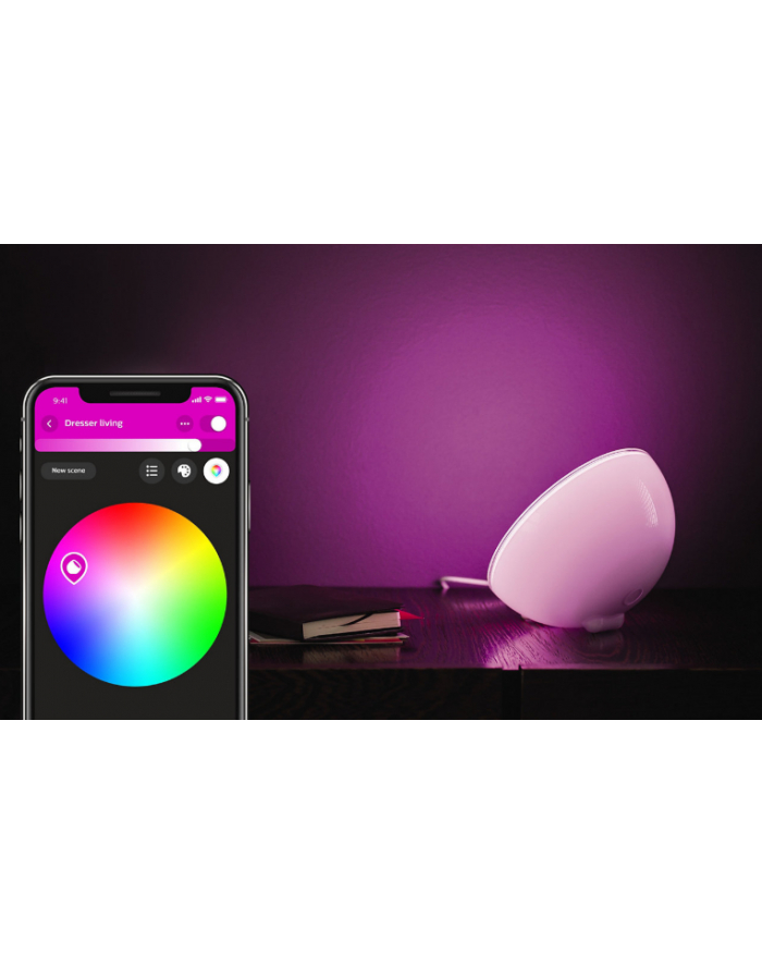 Philips Hue  White and Color Ambiance Go biały 7602031P7 główny