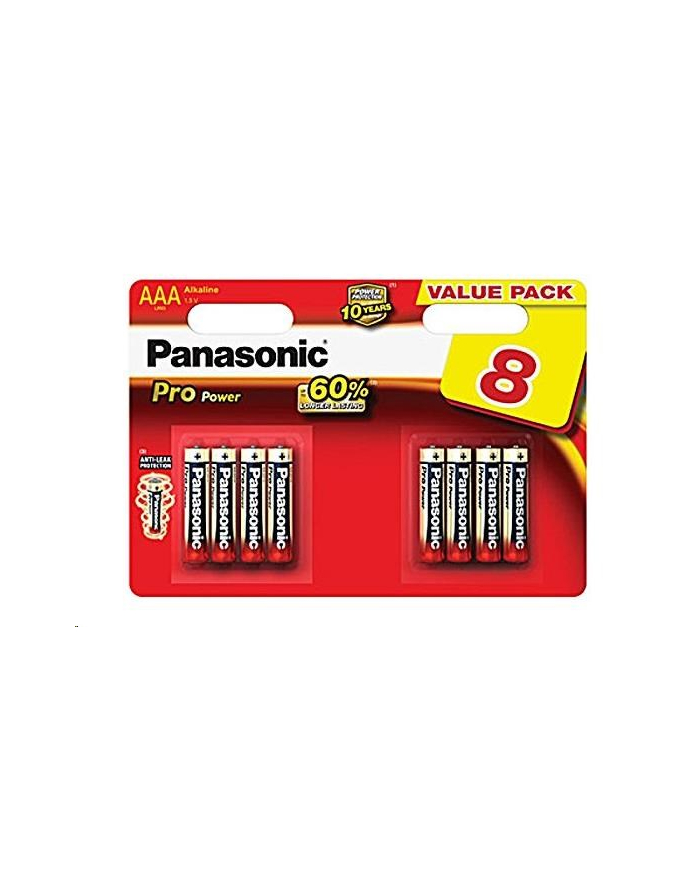 PANASONIC bateria ALKALICZNA, AAA, 1.5V, , BLISTR, główny