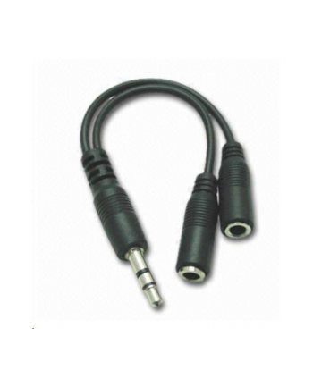 Kabel Premiumcord MiniJack 3.5 mm x2 MiniJack 3.5 mm 0.1 Czarny (kjr-02a)
