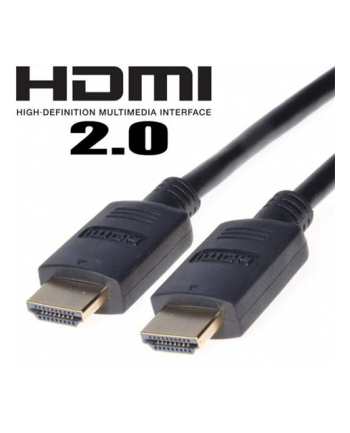 Kabel Premiumcord HDMI - HDMI 2 Czarny (kphdm2-2)